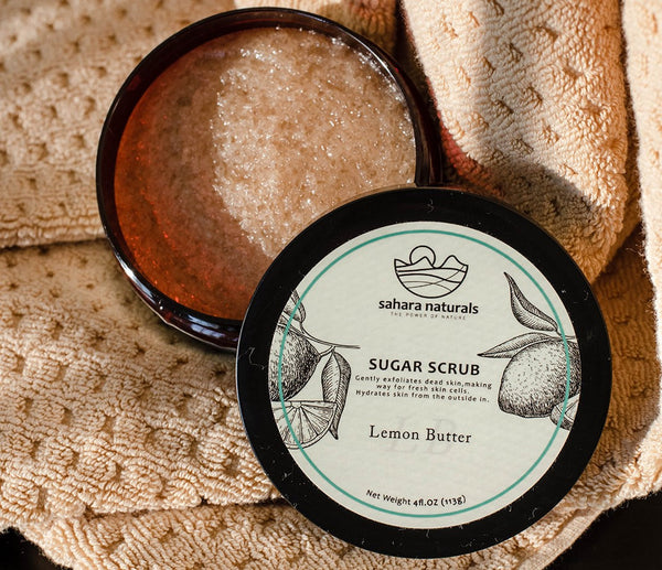 Unlock Radiant Skin: The Ultimate Guide to Exfoliating with Sahara Naturals Lemon Butter Sugar Scrub