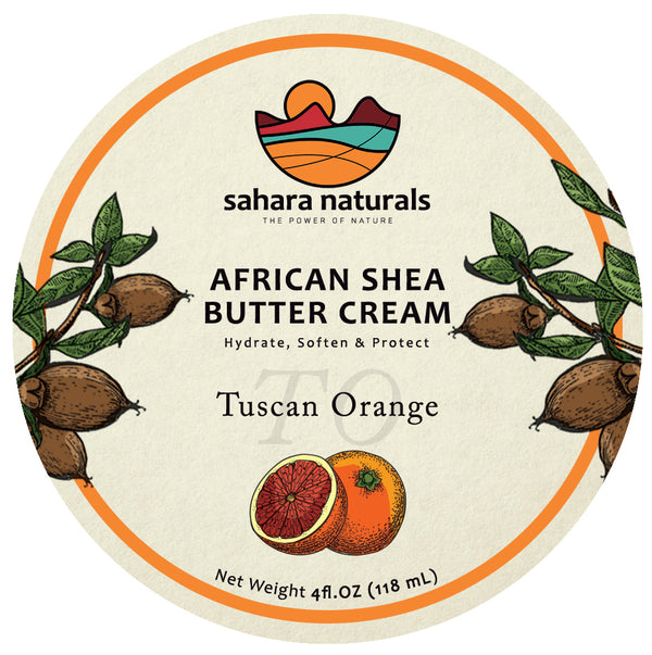 African Shea Butter Cream | Tuscan Orange